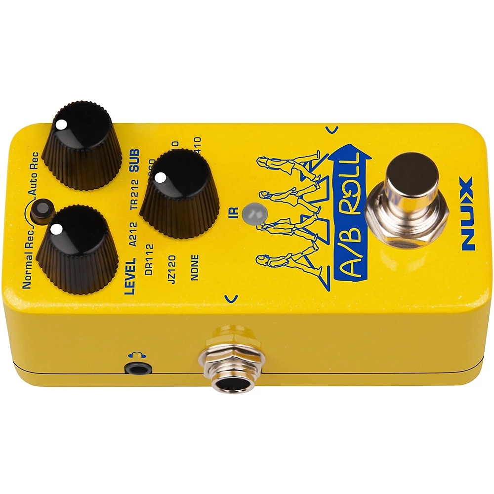 NUX A/B Roll Octave and Loop Pedal - Yellow