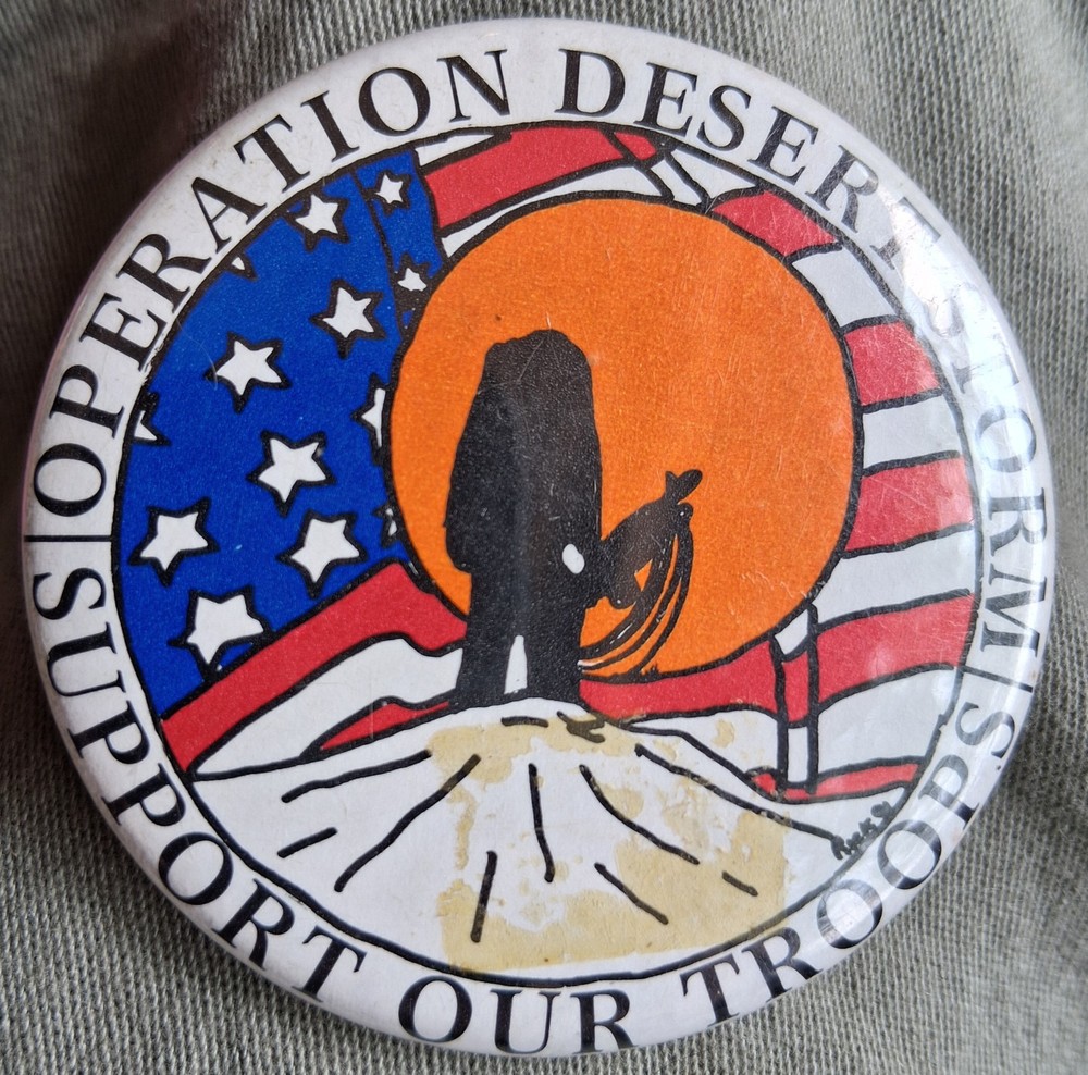 2  Operation Desert Storm  Pins  1991