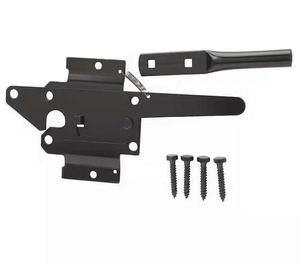 Everbilt Black Post Latch (24447) 441 108