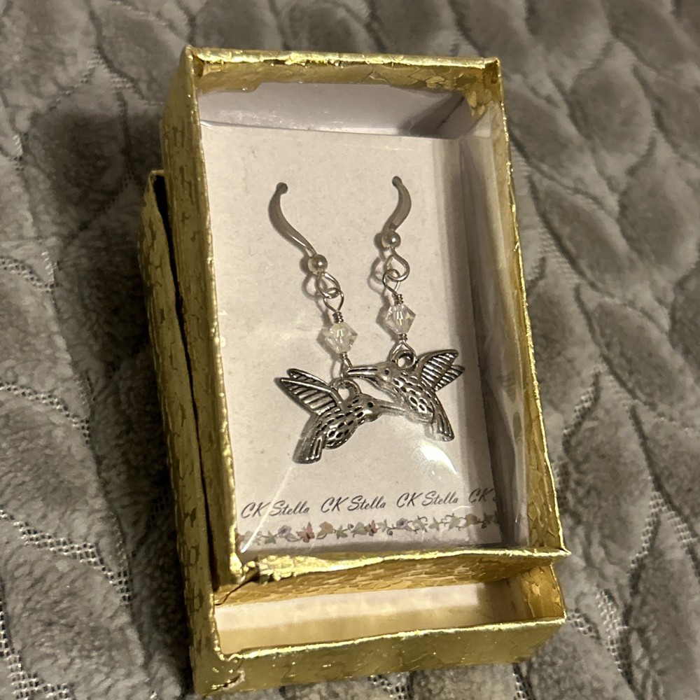 CK Stella Hummingbirds Earrings