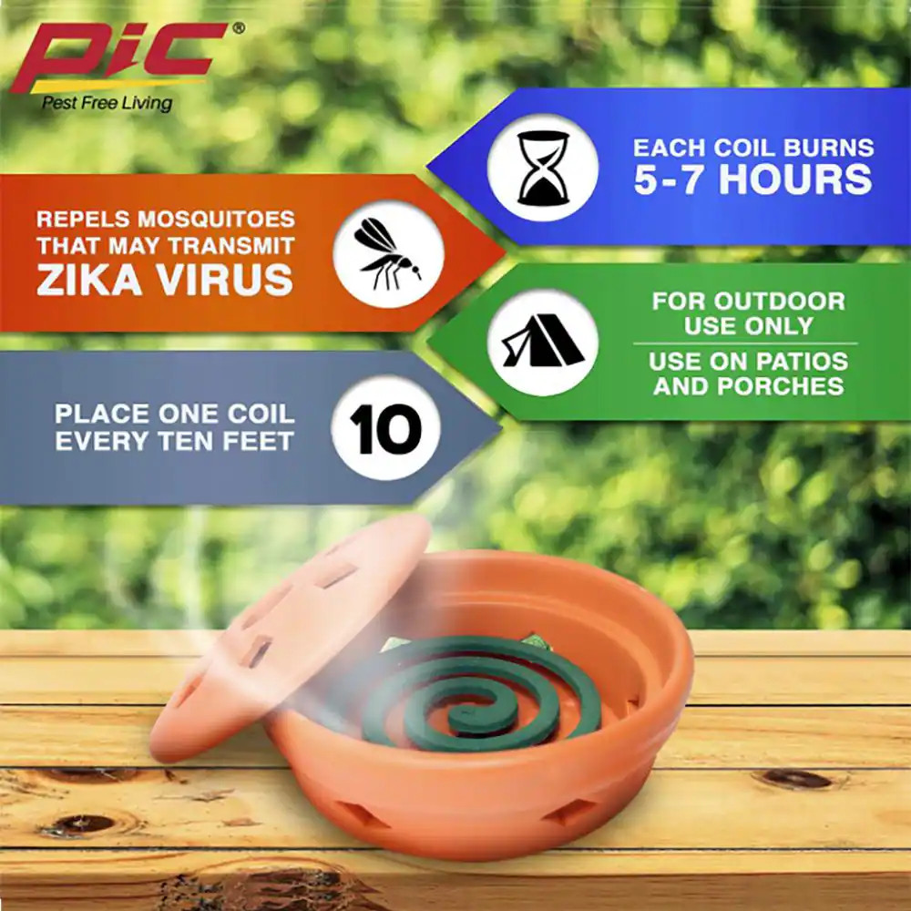 Mosquito Coil Burner with Mosquito Coils