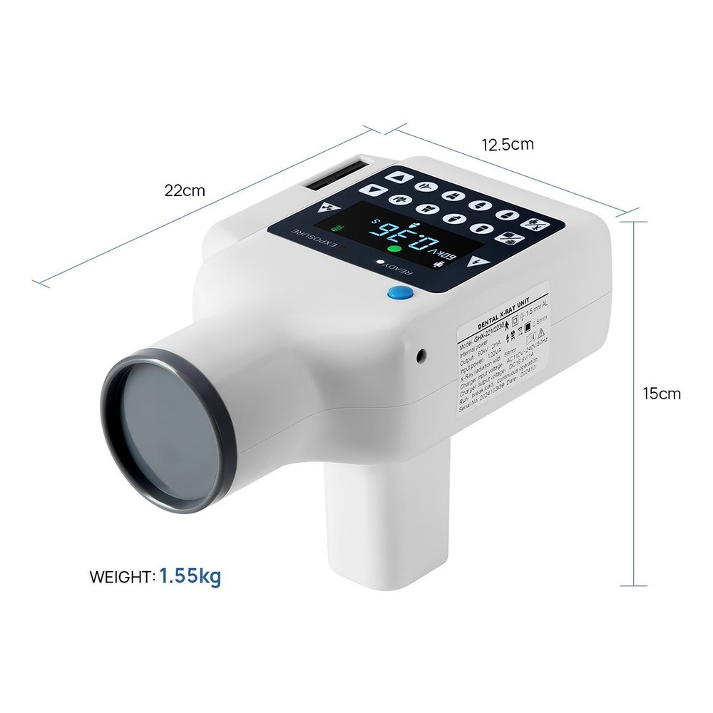 Dental X Portable Ray Digital Machine no Shield+ Sensor Size 1.0 Touch Screen