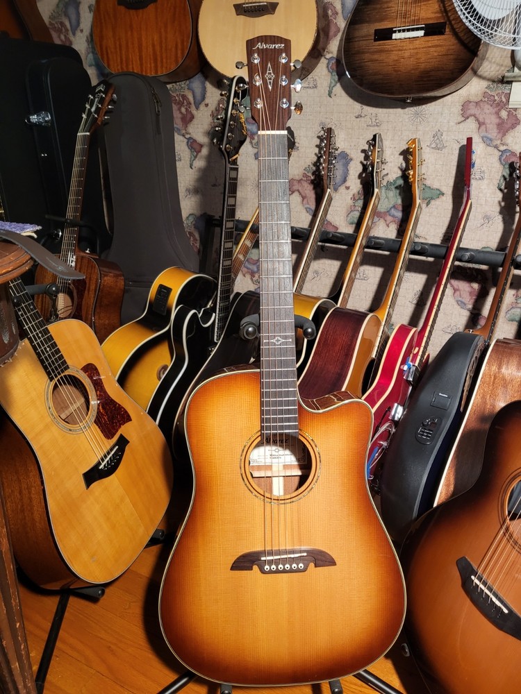 Alvarez MD60CE Acoustic Electric Guitar Shadowburst