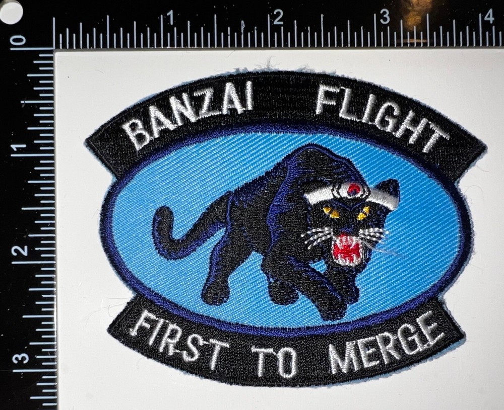 USAF 35th Fighter Squadron Banzai Flight First to Merge Patch