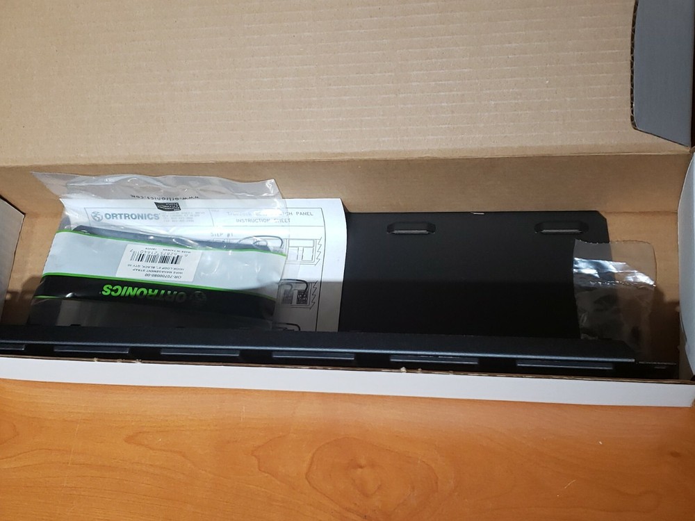 NEW Ortronics OR-401045290 TracJack Patch Panel Kit for 24 modules 19" Rack Mt