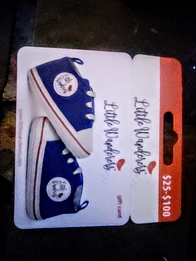 little wonderers gift $60 card