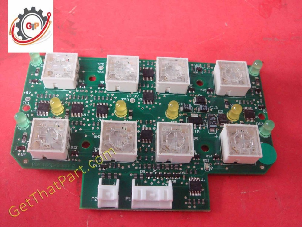 Hill Rom Progressa P7500 Head Rail Controls Switch Board Assy Tested