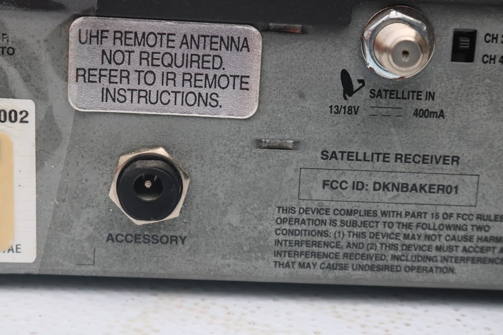 ECHOSTAR Dish Satellite TV Receiver Model 3000