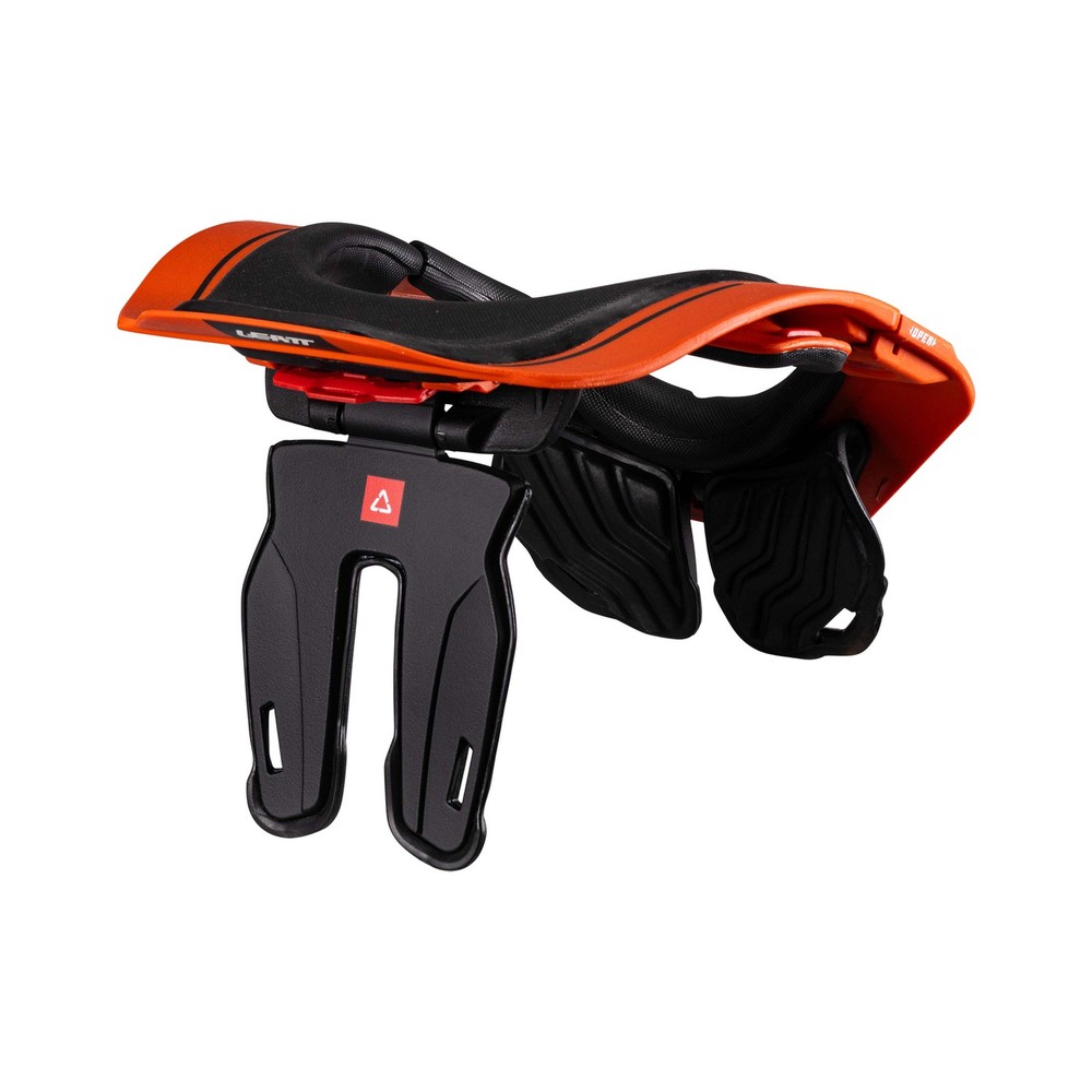 LEATT 5.5 Motorcycle Neck Protector Orange Black CE Certified