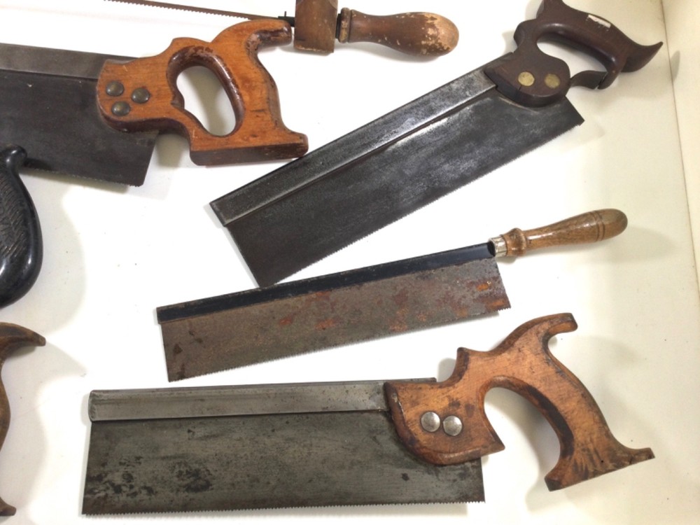 workshop found vintage saws