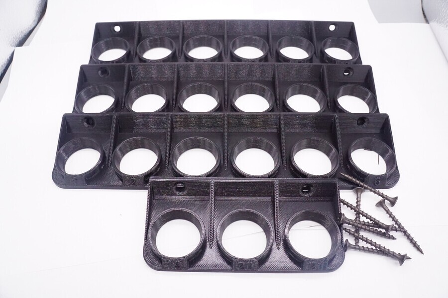 ER-32 Collet Rack Collet Holder *Holds 21 Collets* ER32