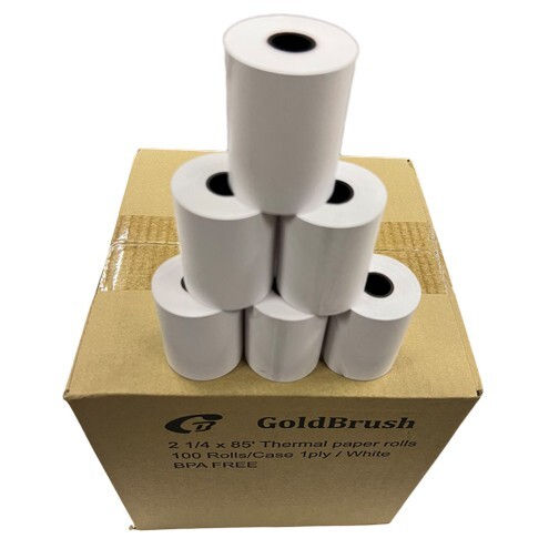 2-1/4" x 50' 85' Thermal Paper Credit Card Cash Register POS Receipt Paper Rolls