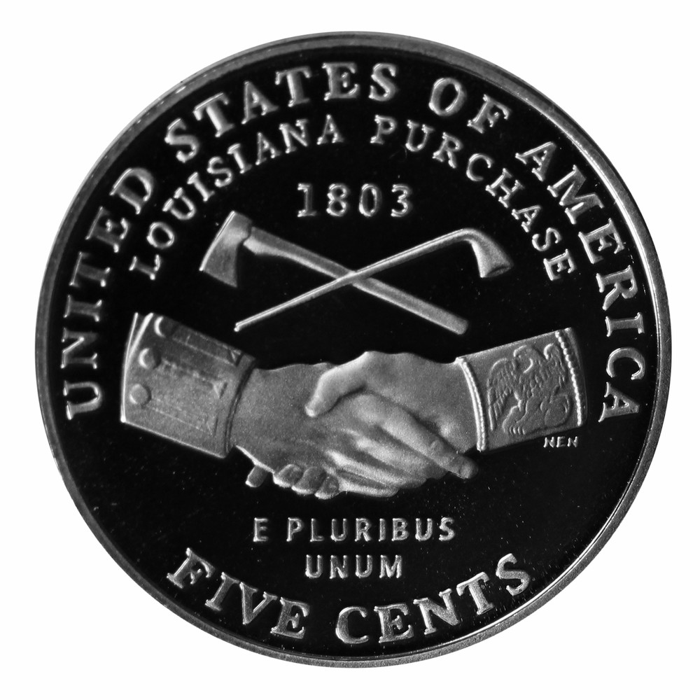 2004 Gem Deep Cameo Proof Peace Nickel Roll 40 US Coins