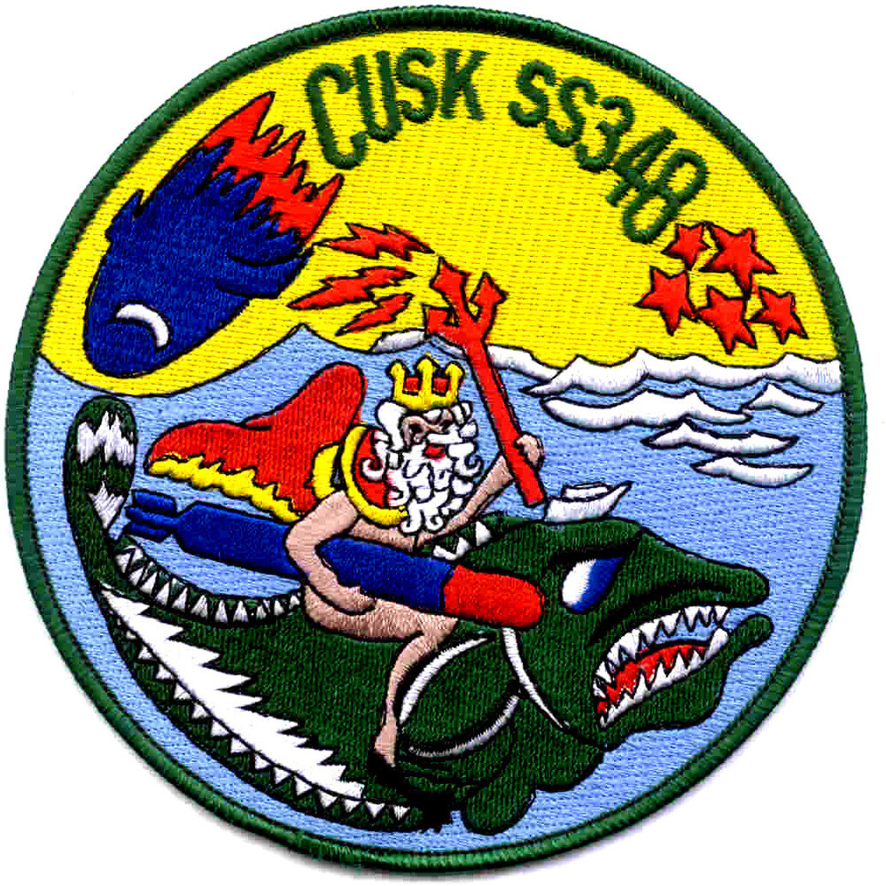 SS-348 USS Cusk Patch