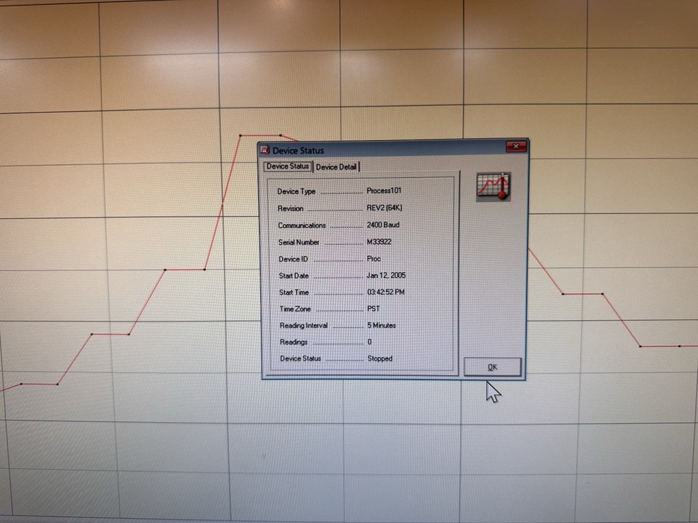 Monarch Instrument Process101 Current Recorder Lot w/ Cable Software -Calibrated