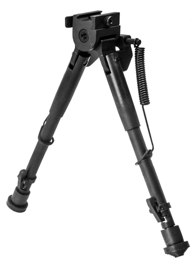 Lion Gears Tactical Foldable Bipod with Spring Lock Height Between 10"-13"