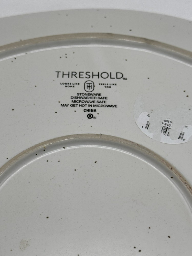 Threshold Stoneware Serving Platter New Floral