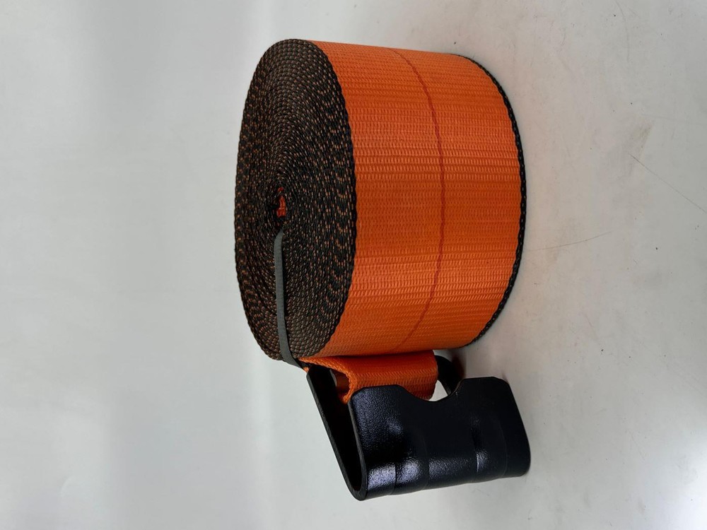 4"X40' Heavy Duty Winch Strap with Flat Hook 2 Pack