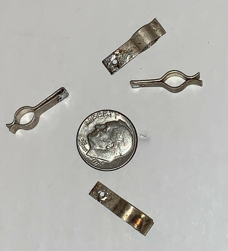 Cathode Clip - Vintage 5876/5675/4042 Microwave Pencil Triode Tube Silver Plated