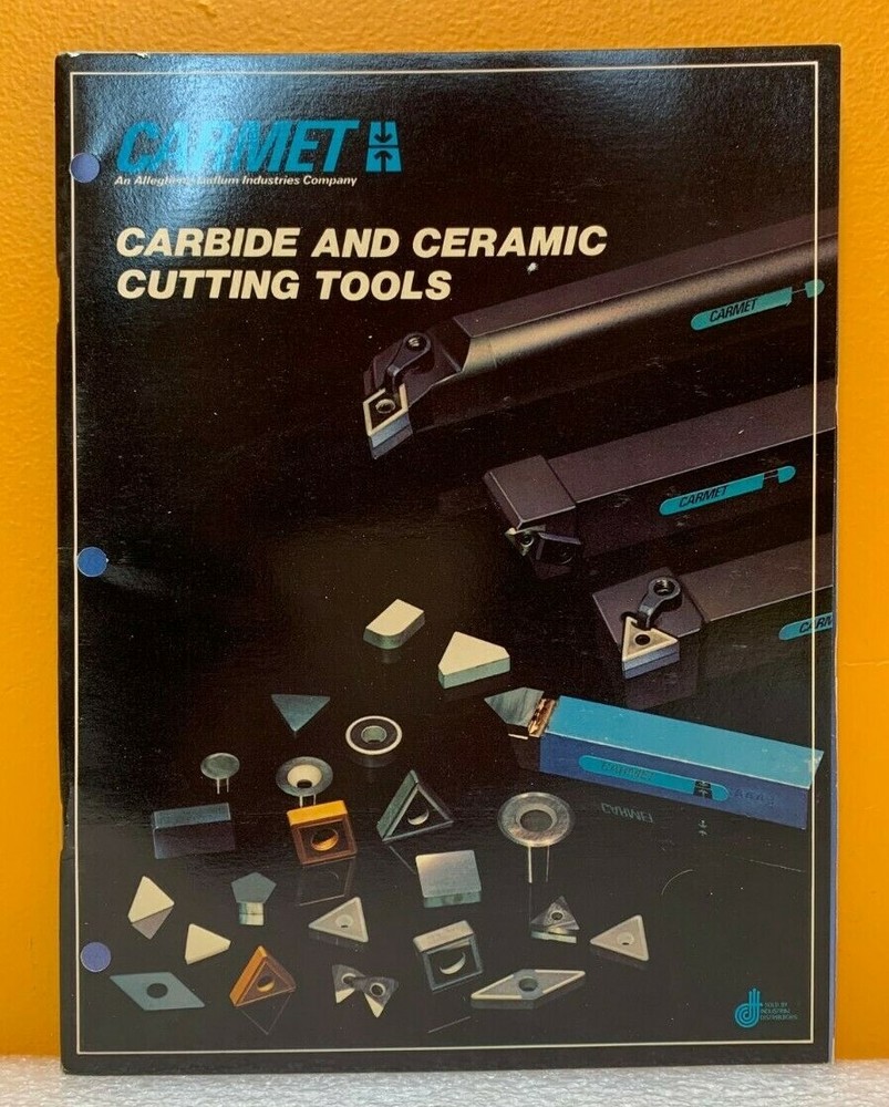 Carmet Carbide and Ceramic Cutting Tools Catalog.