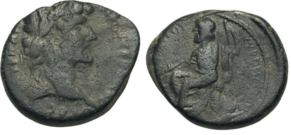 Ancient Rome AD 138-161 Marcus Aurelius Caesar Jupiter
