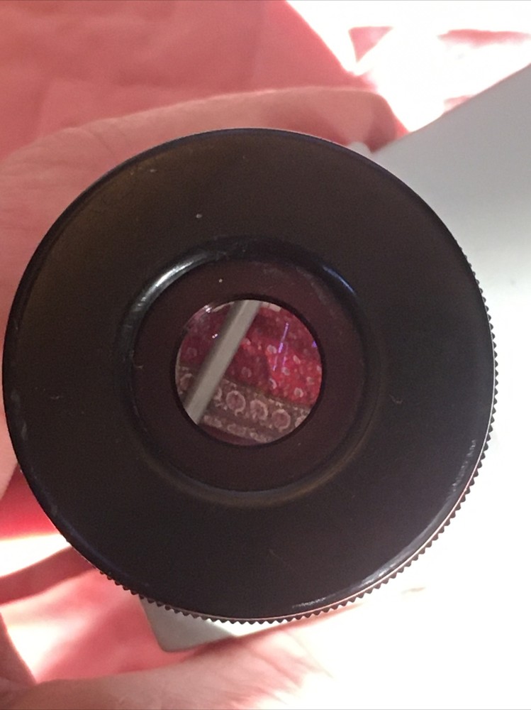 Grey Surgical Microscope Eyepiece Attachment Focusable Monocular Maybe Zeiss?