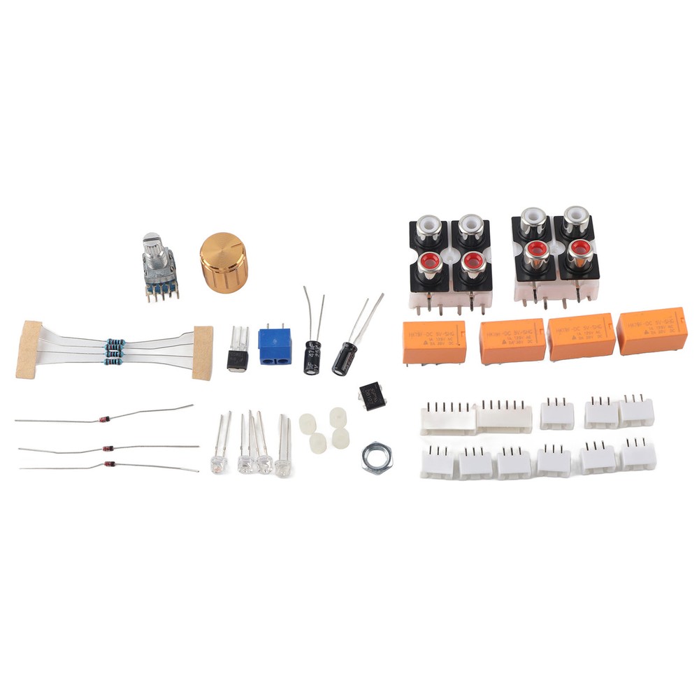 Input Switch Module Switching Board 4 Way Selector Amplifier Relay