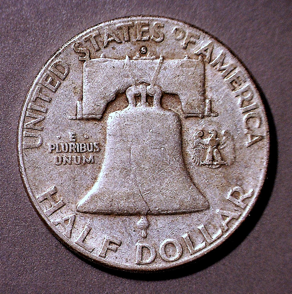 1951-S Franklin Half Dollar, #3064