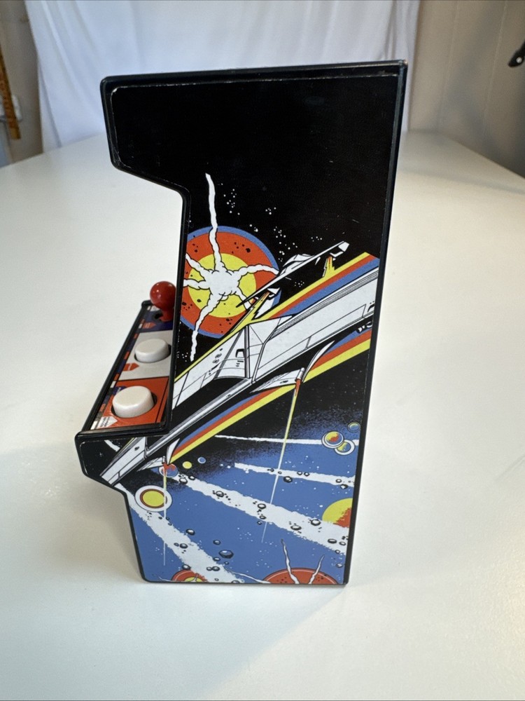 Vtg ATARI Interactive Asteroids 1979 Mini Arcade Handheld Game w Battery Working