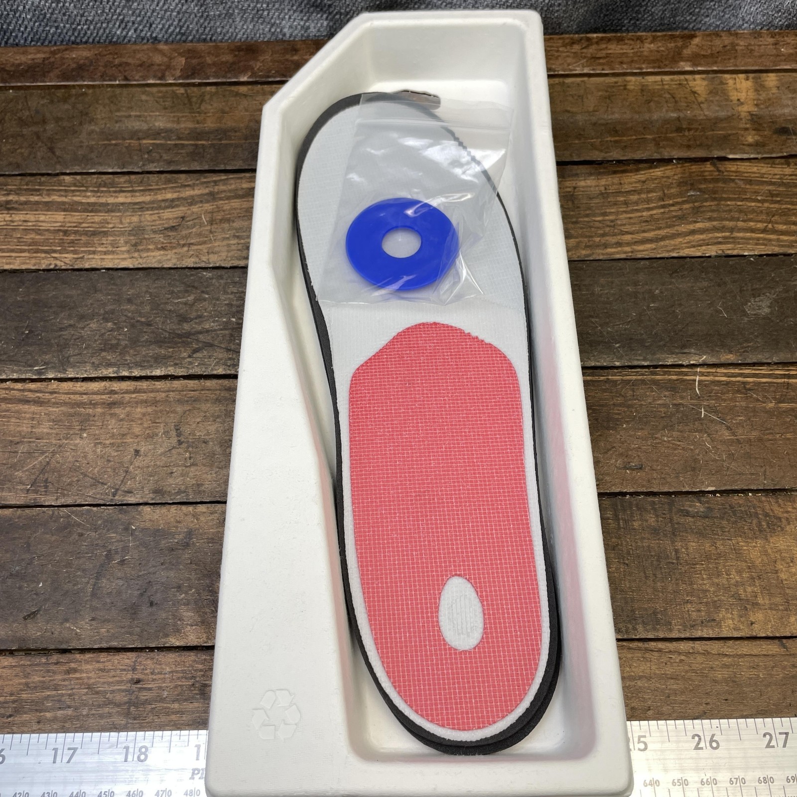 Specialized Masterfit Body Geometry Custom Footbeds Insoles 44-45 Black Cycling