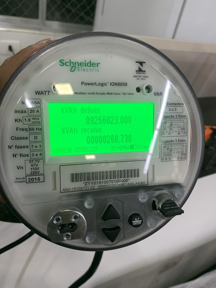 Medidor Power Logic Ion 8650 Schneider