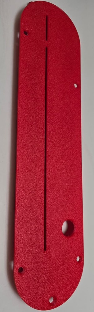 Zero Clearance Throat Plate Insert for Porter Cable 10" Table Saw PCB270TS