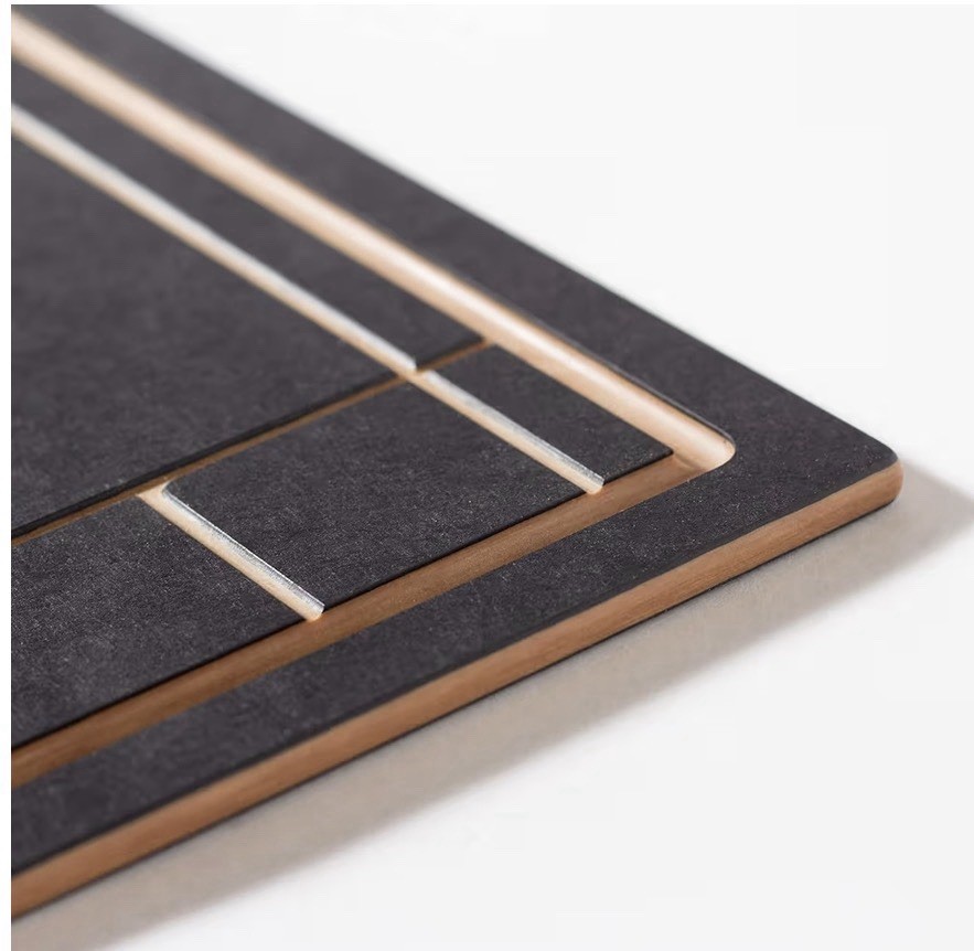 New Epicurean Frank Lloyd Wright Cutting Board Large 19.5”L X 13.5 W Serving