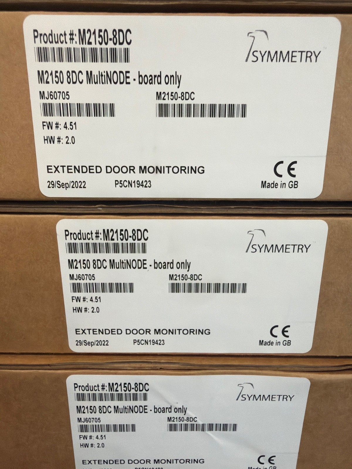 Symmetry M2150-8DC MultiNODE Board for Extended Door Monitoring | Board Only