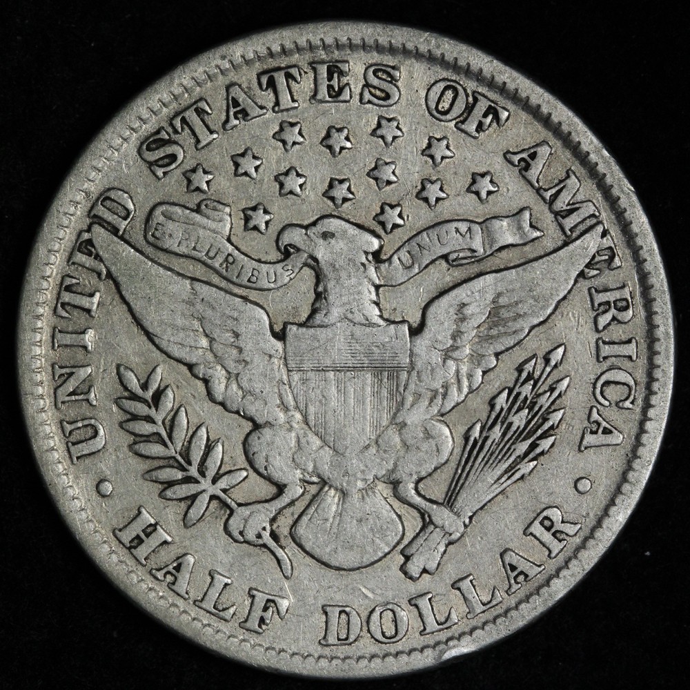 1899 Barber Silver Half Dollar VF E274 DIHN