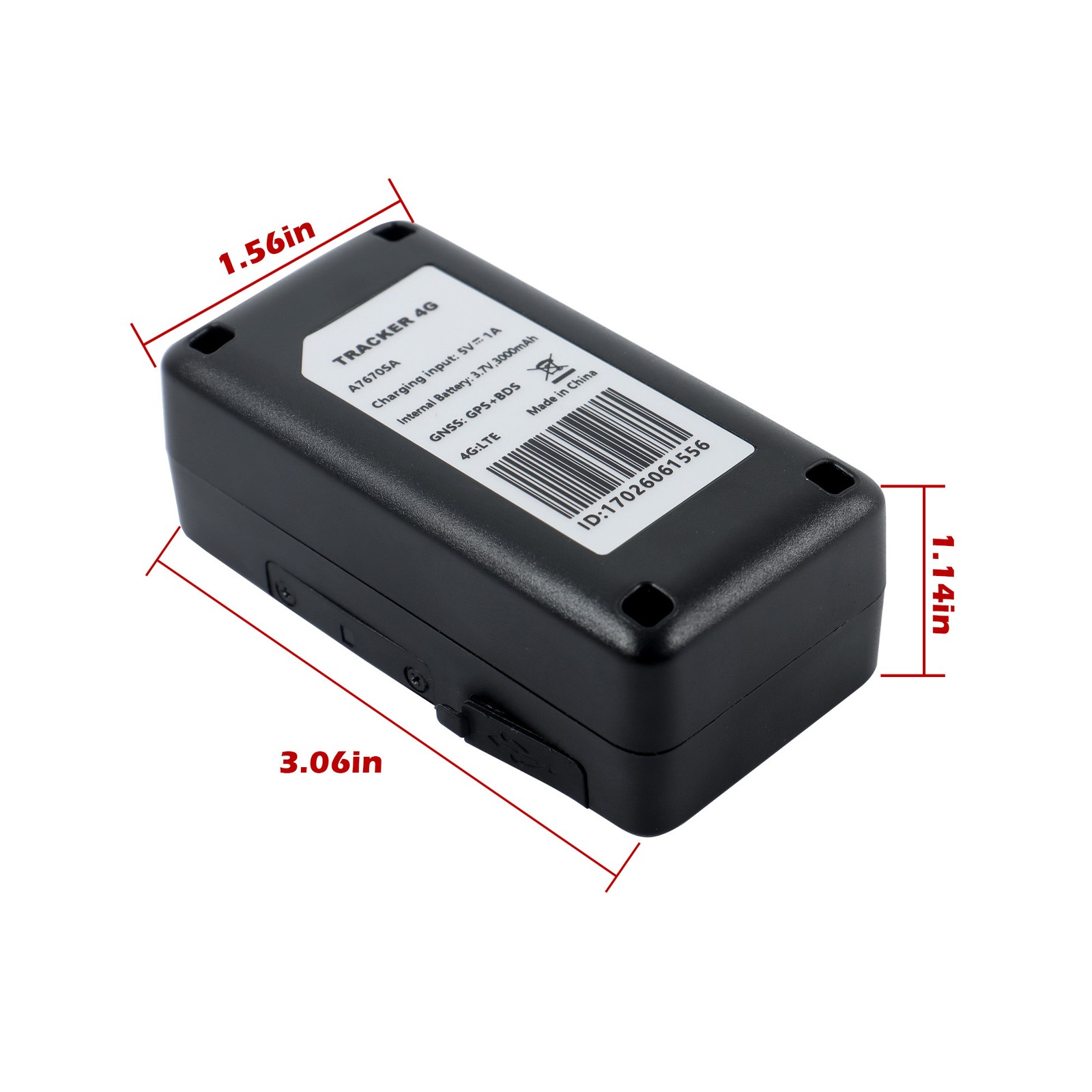 GPS Tracker Real-Time GPS Tracking Device for Vehicles Instant Alerts