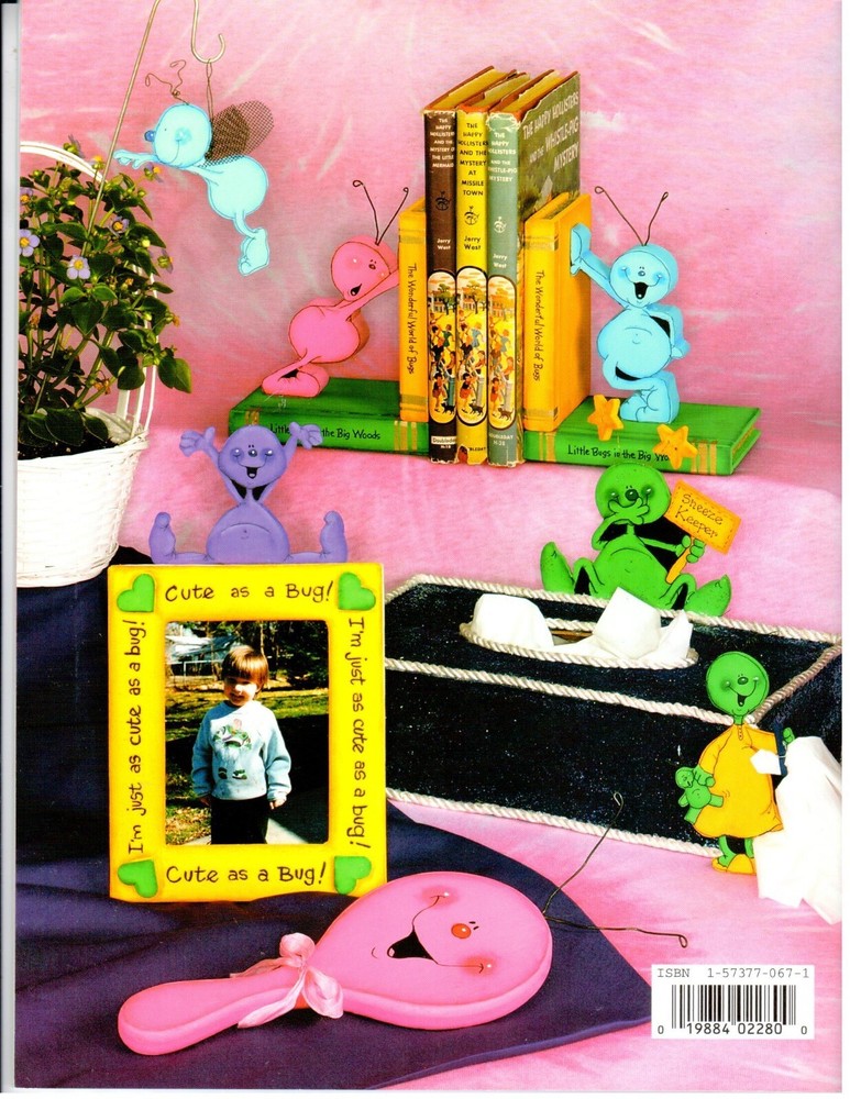 Bedbugs Don't Bite! Annie Lang Acrylic Decorative Painting Patterns Book