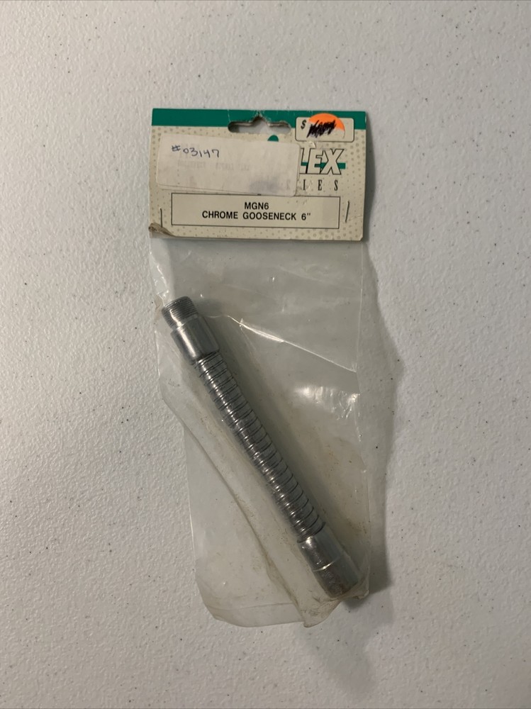 New Signal Flex MGN6 Chrome Gooseneck 6” Microphone Mount