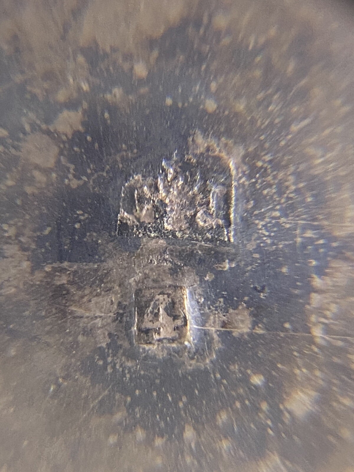 VTG Racecar / Birds Baby Cup - Silverplated - Unusual Unique