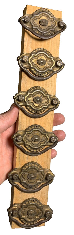 Antique Victorian Drawer Dresser Bureau Handle Handles Pull Pulls Knob Knobs