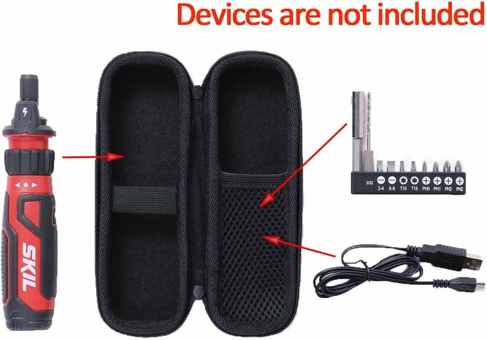 Compact Tool Storage Case for SKIL 4V Cordless Screwdriver – Best Carry Solution