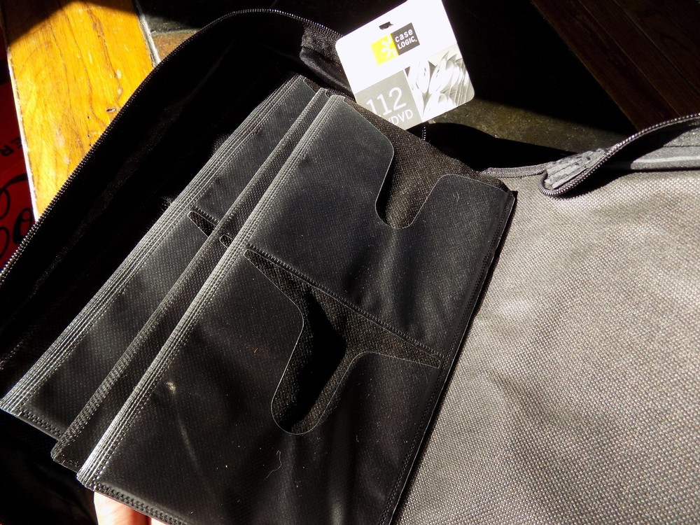 NOS Case Logic 112 CD / DVD Storage Folder Case - EKW112 Black