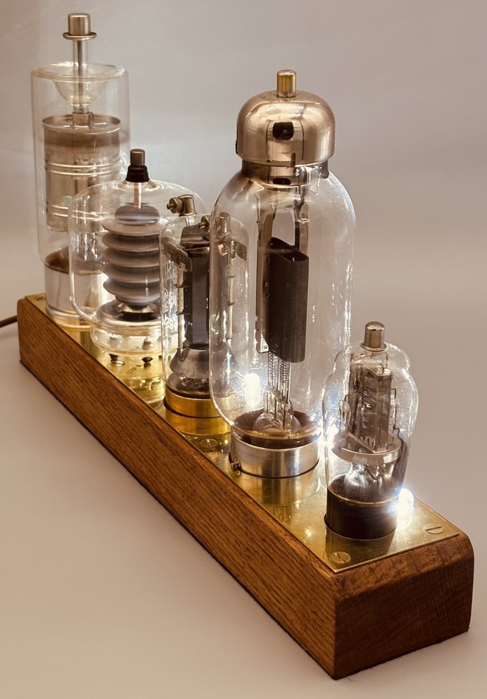 Steampunk Art Deco Table Lamp Vintage Display Lighting