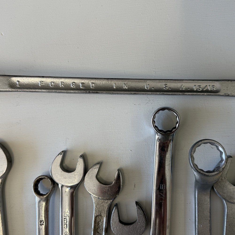 Random Mixed Wrench Tools Lot - Mostly Vintage - See Pics