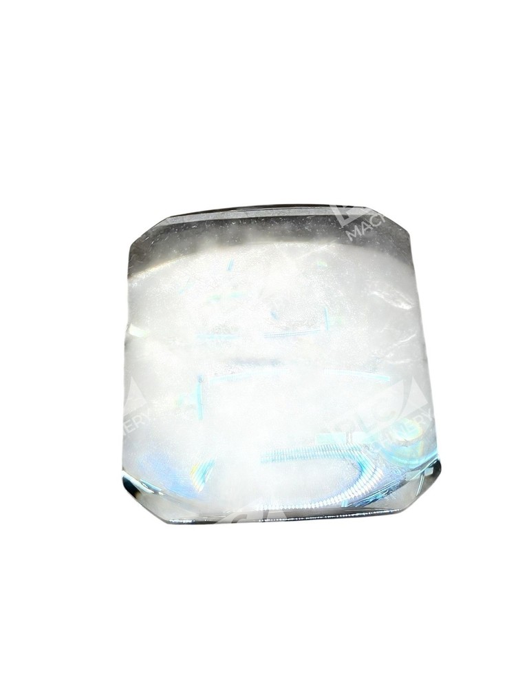 Unit - Reichert - Austria Truncated Bi-Convex Optical Lens Microscope Optics