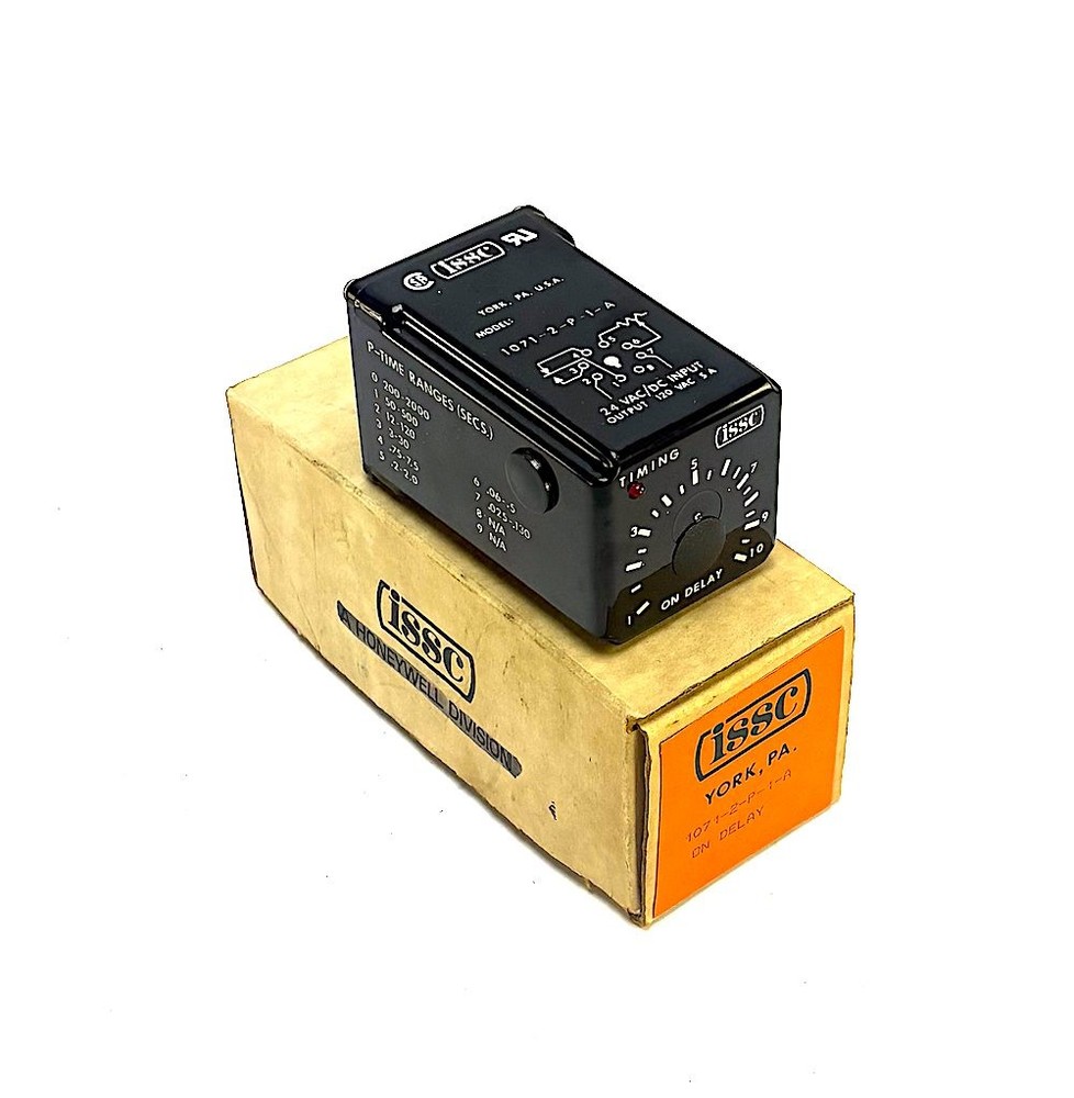 ISSC 1071-2-P-1-A Solid State on Delay Timer 8 Pin (New)