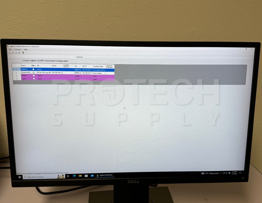 Agilent MassHunter Workstation Qualitative Analysis Software Loaded PC
