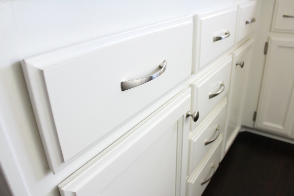 Brushed Nickel Cabinet Hardware Knobs Pulls Handles Kitchen Hardware Choose Pack