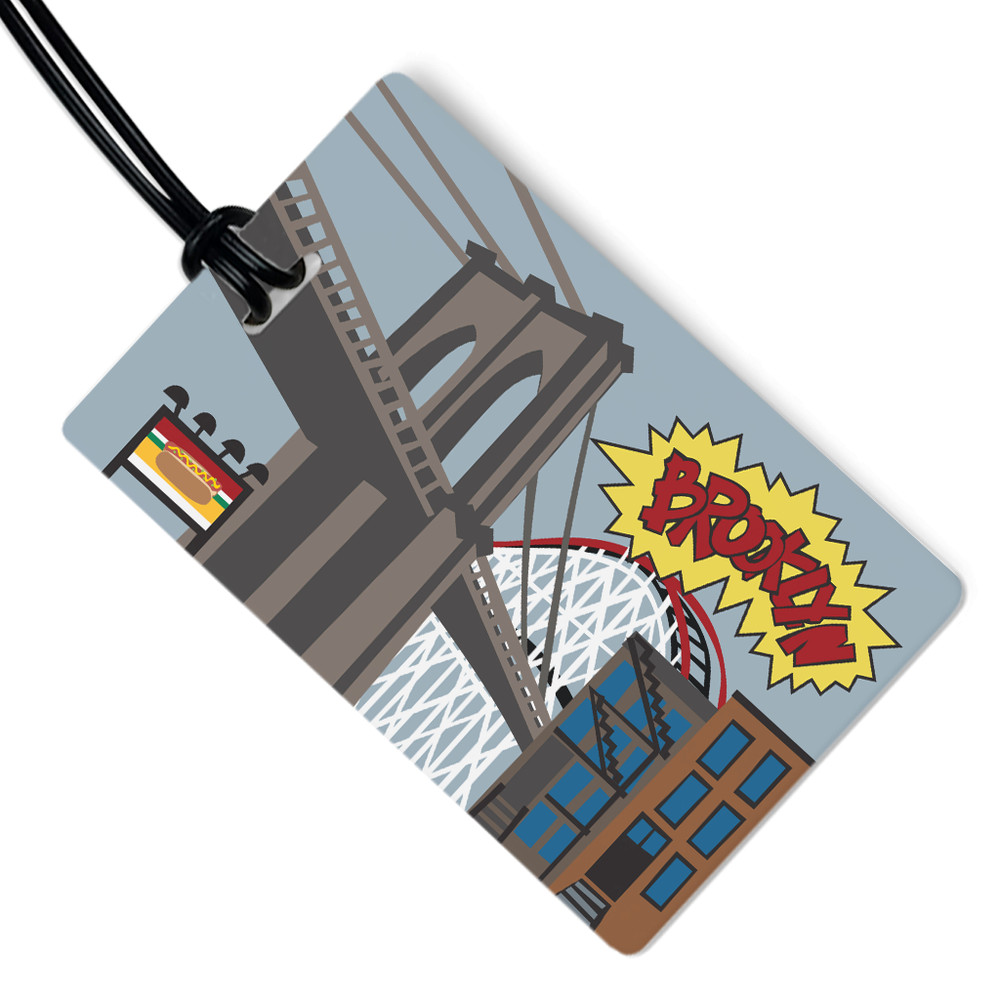 Destination Inspired Luggage Tag | Brooklyn
