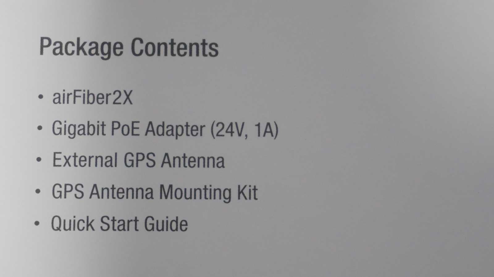 NEW UBIQUITI AF-2X-US AIRFIBER2X CARRIER BACKHAUL 2.4GHZ RADIO AIR FIBER 500MBPS
